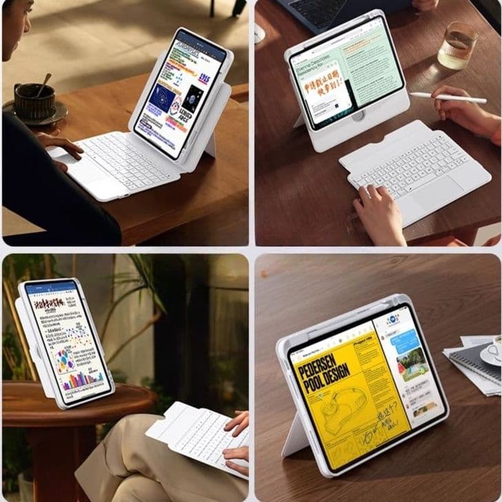 タブレットケース 高さ調節自在スタンド機能付きタブレットケース iPad/iPad Air/iPad Pro/mini