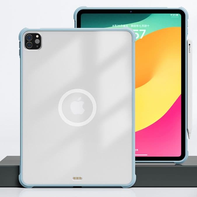 タブレットケース 磁気吸着式半透明保護タブレットカバー iPad/iPad Air/iPad Pro/mini