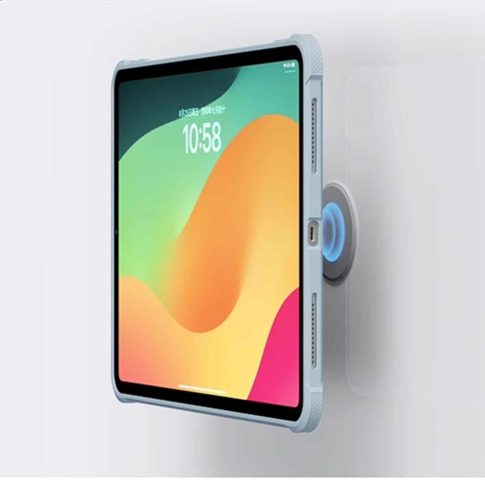 タブレットケース 磁気吸着式半透明保護タブレットカバー iPad/iPad Air/iPad Pro/mini