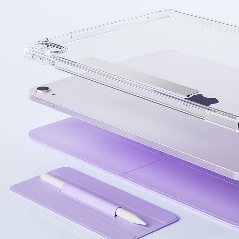 タブレットケース 透明氷晶 全包保護タブレットケース iPad/iPad Air/iPad Pro/mini