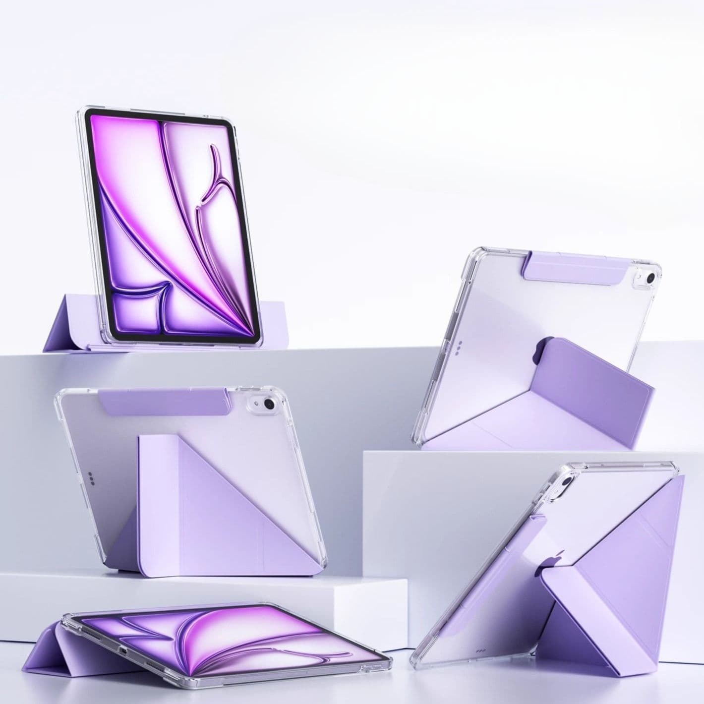 タブレットケース 透明氷晶 全包保護タブレットケース iPad/iPad Air/iPad Pro/mini