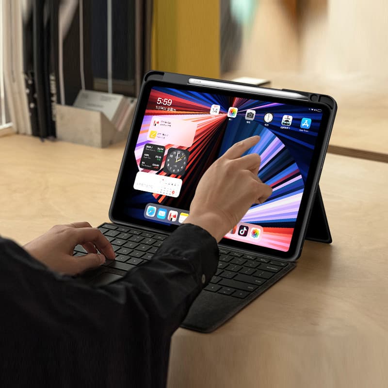 タブレットケース <キーボード一体型>多機能タブレットケース iPad/iPad Air/iPad Pro/mini